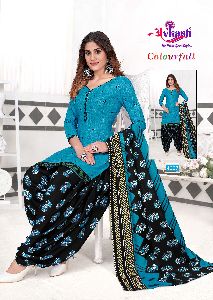 4007 Colorful Patiala Salwar Suit