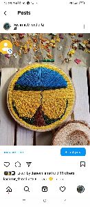 Nature embroidery hoops