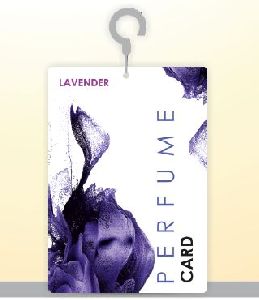 Lavender Perfume Card