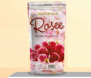 Rosee Zipper Pouch Pink Premium Incense Sticks