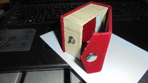 coloured cardboard box for rings and earrings