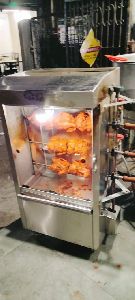 Chicken Grill Machine gas operated