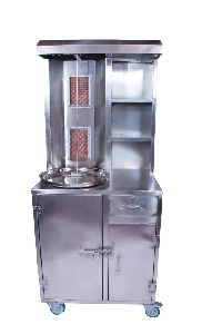 Shawarma machine full cabinet