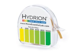 Hydrion QAC Test Strips