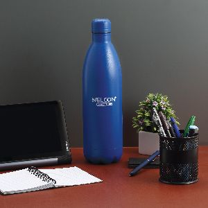 cola dusky dark blue thermo plus 1000 ml stainless steel vacuum bottle