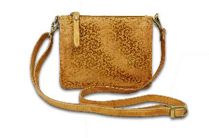 Genuine Leather Ladies Sling Bag (1222 A)