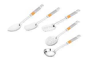 stainless steel 5 pcs serving set