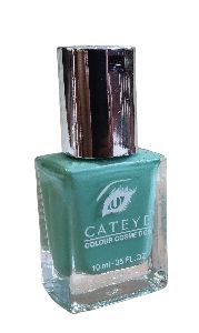 Cateye Misty Green Nail Polish