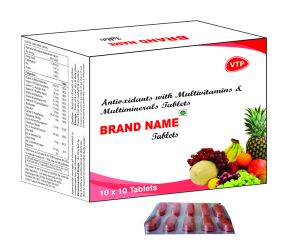 Antioxidant with Multivitamin and Multimineral Tablets