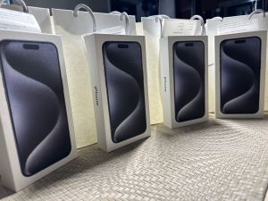Brand New Sealed Apple iPhone 15 Pro Max - 512GB - Blue Titanium (Unlocked)