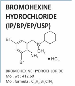Bromhexine Hydrochloride IP BP EP USP