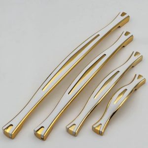 Premium White Gold Bar Handle