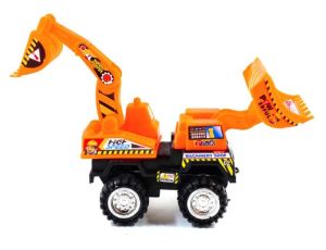 7703 Plastic Bulldozer Toy