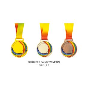 Multicolor Rainbow Medal