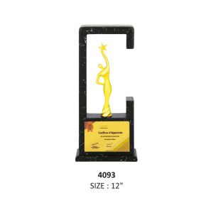 Metal Designer Award Trophy