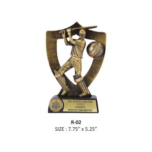 Resin Cricket Trophy