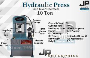 JP Gold Coin Pressing 10 Ton Hydraulic Press Machine