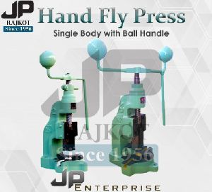 JP Jewellery Dies Cutting Hand Fly Press Machine