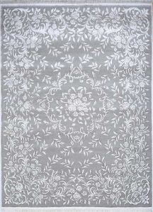 Aurora Classic Gray Hand Knotted Rug