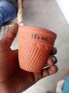 150ml t-3 terracotta clay cup