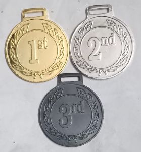 1st 2nd 3rd rank medal