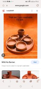 Mitti ki plate set