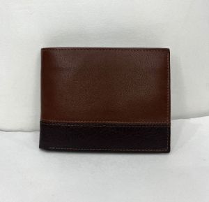 GW005 Mens Brown Leather Wallet