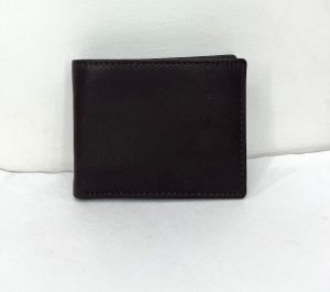 GW007 Mens Dark Brown Leather Wallet