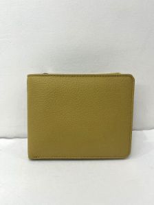 GW010 Mens Yellow Leather Wallet