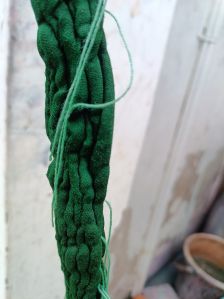 Cotton vat dyeing (green)