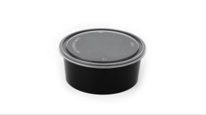 ACE - 750ml Flat Round Container