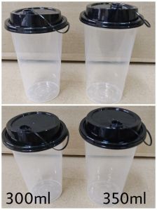 Sipper lid Glass Container V300ml Sipper