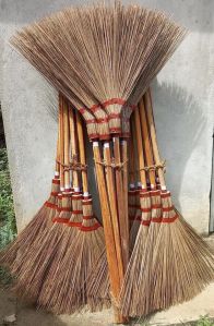 Garden cleaning coconut broom