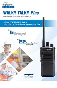 Vertel Walkie Talkie Plus