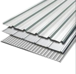 Mild Steel Tata Durashine Satin Silver Metal Roofing Sheet