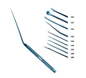 Stainless Steel Stapedetomy Set Of 9 Instruments