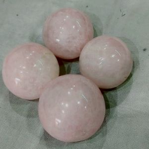 Pink Rose Quartz gemstone Ball spheres