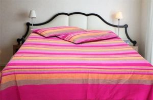 Printed Handloom Bed Covers