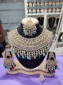 Multicolor Bridal Jewellery Set