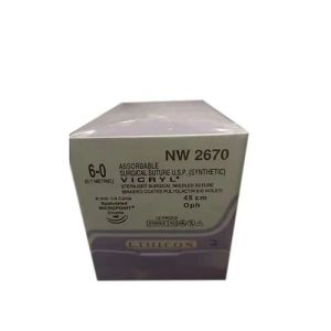 NW2670 Ethicon 6.0 Vicryl Surgical Suture