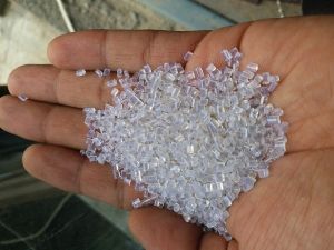 recyled transparent pc natural grinding