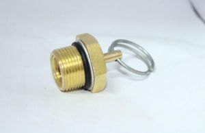 Brass drain valve