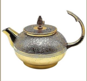 brass tea pots