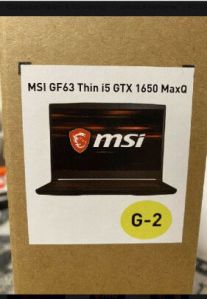 MSI GF63 Thin 15.6&amp;quot; FHD Gaming Laptop Intel i5-10500H GTX 1650