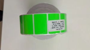 Green Label Sticker