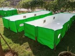 Vermi composting bed