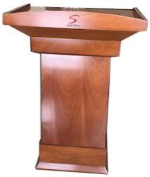 Teak Plywood Wooden Pulpit Podium (SP-527)