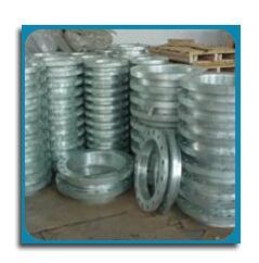 Galvanised flanges