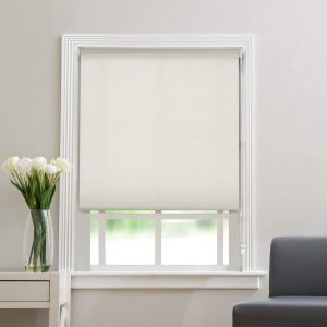 Pintuck Window Curtains (2 Panels), Chocolate or black –