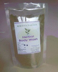 herbal body wash powder